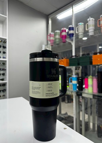 Stanley Kulplu Pipetli Termos Bardak | 1.2L| 24 Saat Soğuk tutan - Görsel 3