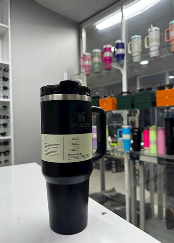 Stanley Kulplu Pipetli Termos Bardak | 1.2L| 24 Saat Soğuk tutan - Görsel 6