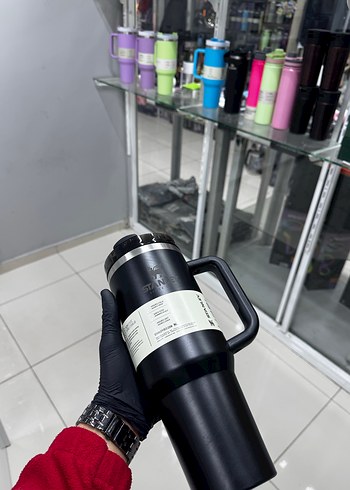 Stanley Kulplu Pipetli Termos Bardak | 1.2L| 24 Saat Soğuk tutan - Görsel 5