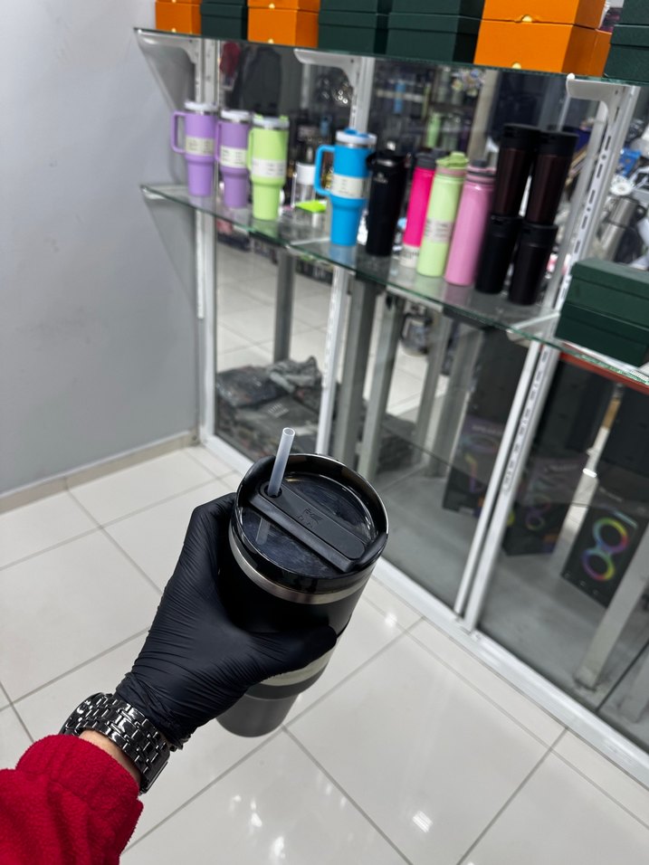 Stanley Kulplu Pipetli Termos Bardak | 1.2L| 24 Saat Soğuk tutan - Görsel 4