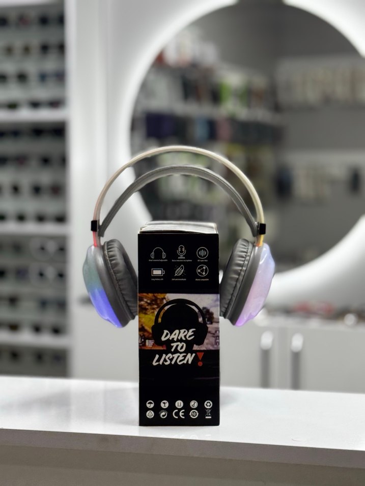 Renkli Kablosuz Mor Kulaklık Y-680 - Görsel 5