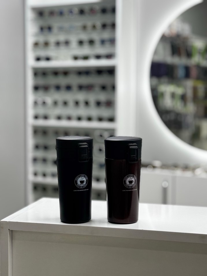 Çocuklar için Siyah Termos Şişe - Görsel 2