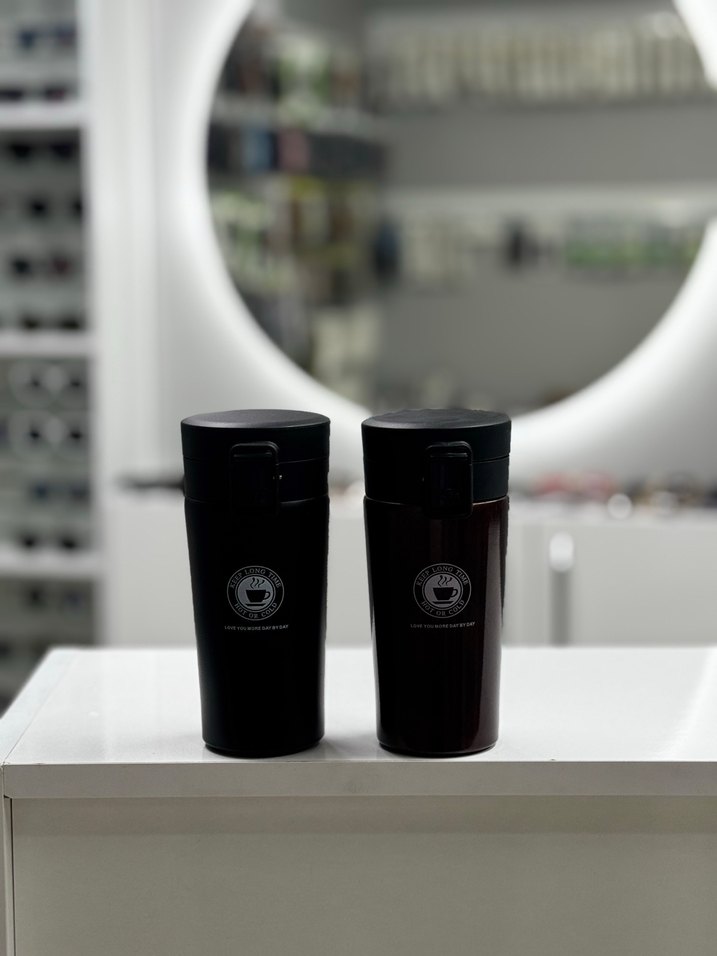 Çocuklar için Siyah Termos Şişe - Görsel 3