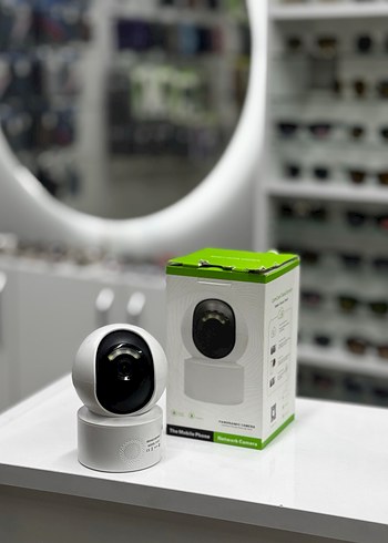 Wi-Fi Akıllı Güvenlik Kamerası | 360° Hareketli | Full HD İç - Görsel 2