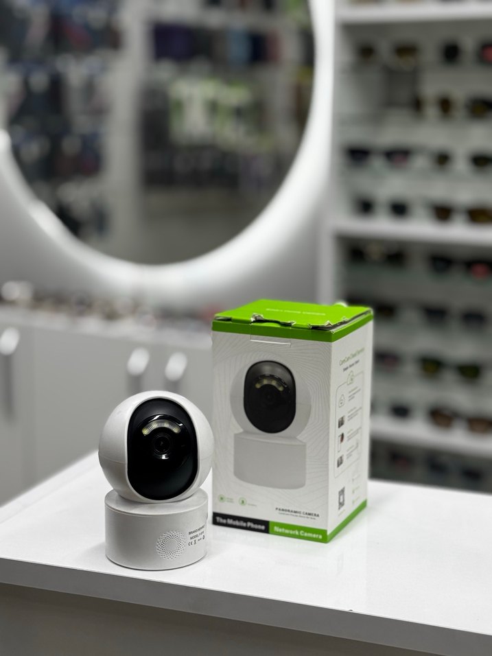 Wi-Fi Akıllı Güvenlik Kamerası | 360° Hareketli | Full HD İç - Görsel 2