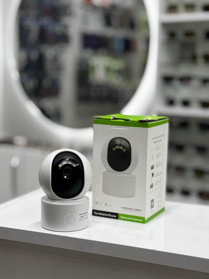 Wi-Fi Akıllı Güvenlik Kamerası | 360° Hareketli | Full HD İç - Görsel 3