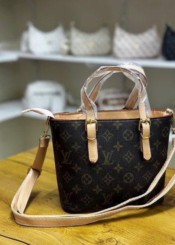 Kahverengi Deri Louis Vuitton Kadın Çanta - Görsel 4