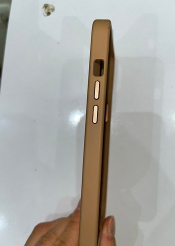 Bej Parlak Telefon Kılıfı IP13/14 - Görsel 2