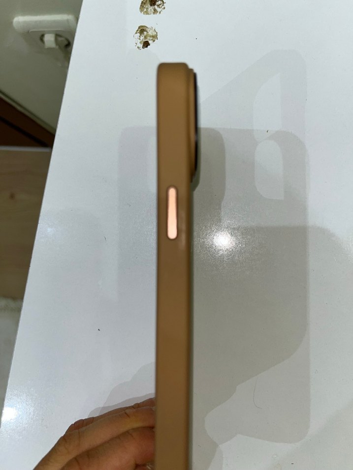 Bej Parlak Telefon Kılıfı IP13/14 - Görsel 4