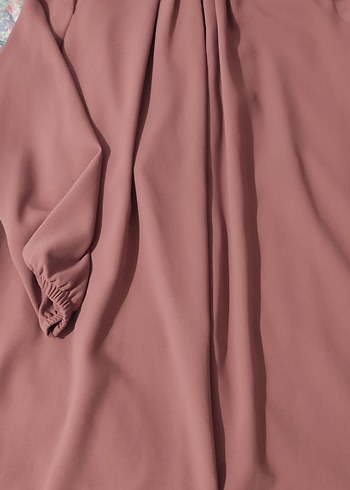 Pembe Uzun Kollu Salaş Tunik takımı - Görsel 2