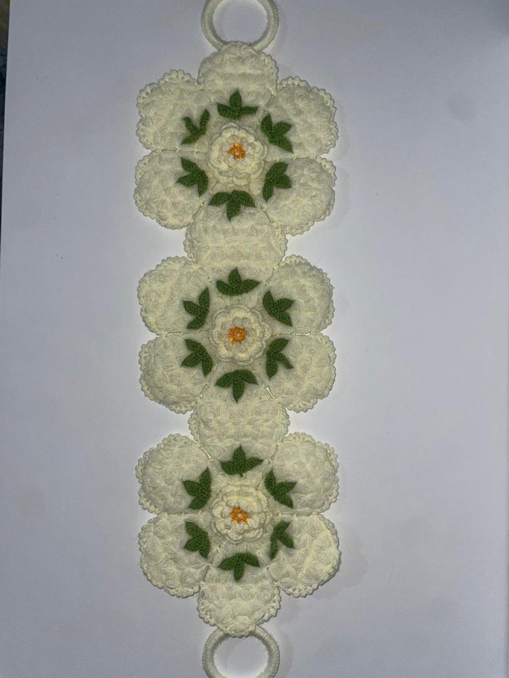 el emeği, çeyizlik, tığ oyası, örgü lif, banyo lifi, hediyelik - Görsel 3