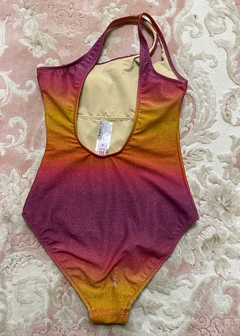 Renkli Bağlamalı Bohem Kadın Mayo - Görsel 3