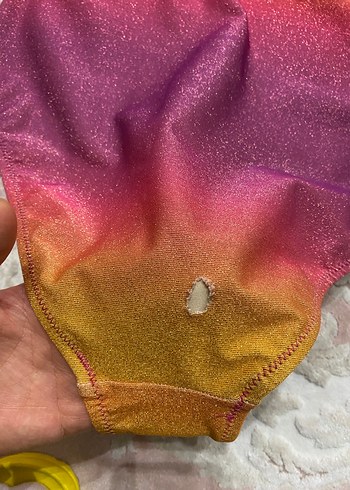 Renkli Bağlamalı Bohem Kadın Mayo - Görsel 4