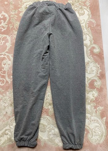 Gri Rahat Kesim Kadın Eşofman Altı - Görsel 2