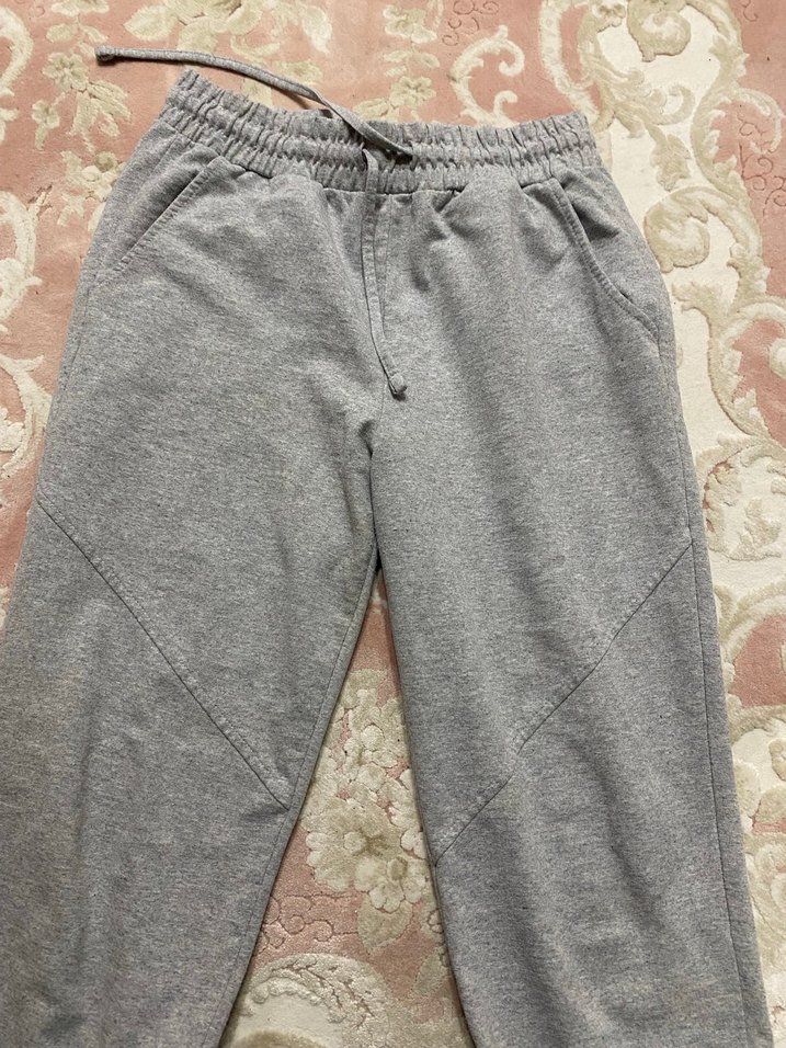 Gri Kadın Rahat Kesim Eşofman Altı - Görsel 3