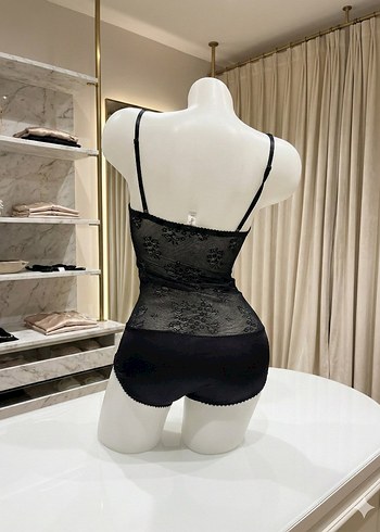 DANTELLİ BALENLİ BÜSTİYER BODY - Görsel 4