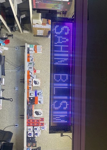 LED Matrix Panel Beyaz Uzaktan Kumandalı - Görsel 2