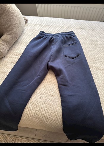 Lacivert Fermuarlı Rahat Kesim Eşofman - Görsel 5