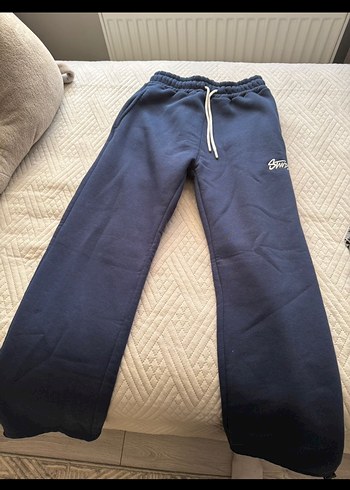 Lacivert Fermuarlı Rahat Kesim Eşofman - Görsel 4