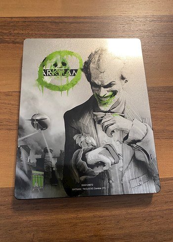 Batman Arkham City Steelbook metal kutu Ps3 oyun - Görsel 2