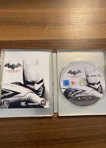 Batman Arkham City Steelbook metal kutu Ps3 oyun - Görsel 3
