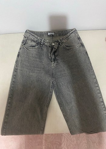 Defacto Gri Bol Kesim jean - Görsel 2