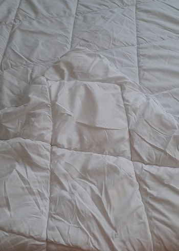 Beyaz Düz Yorgan - Görsel 2