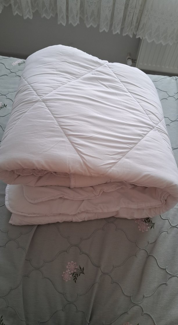 Beyaz Desensiz Yorgan - Görsel 5