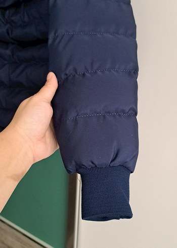 Lacivert Erkek Çocuk Fermuarlı Ceket - Görsel 4