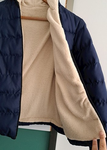 Lacivert Erkek Çocuk Fermuarlı Ceket - Görsel 2