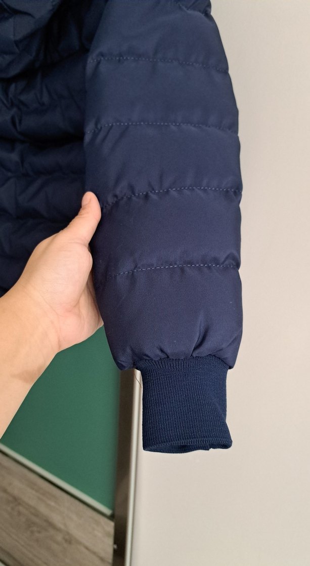 Lacivert Erkek Çocuk Fermuarlı Ceket - Görsel 4