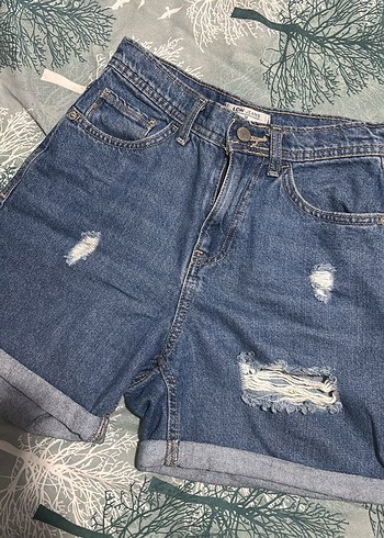 Defacto Mavi Yikamali Rahat Denim Sort