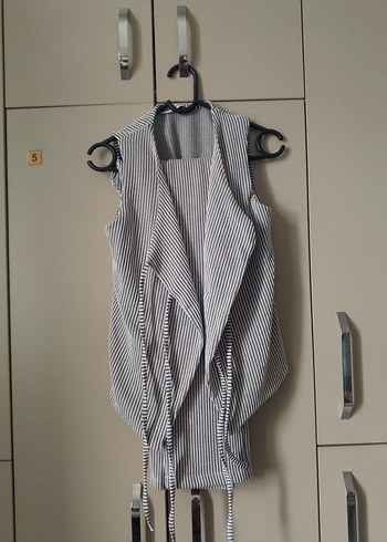 gri ikili alt ust takim - Görsel 2