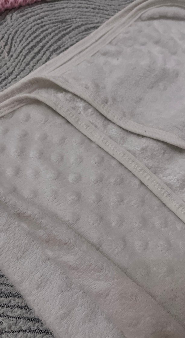 İnce  bebek Battaniyesi, Noktalı Dokulu - Görsel 3