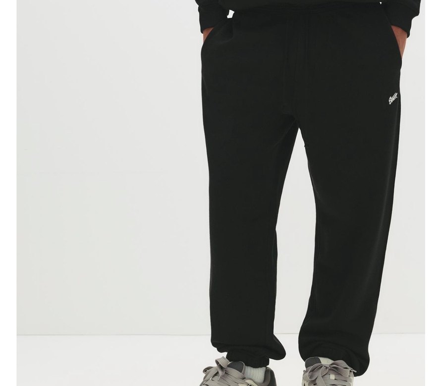 Siyah Erkek Rahat Kesim Eşofman Altı (Etiketli) - Görsel 2