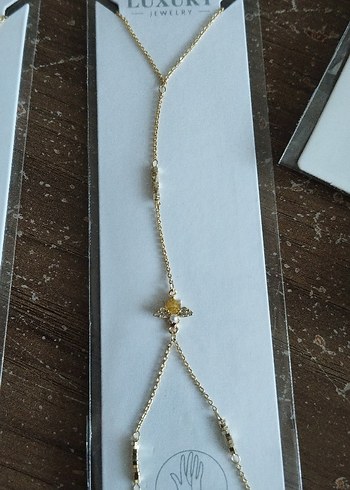 Yılan Desenli Zincir Detaylı Kadın El Zinciri - Görsel 3