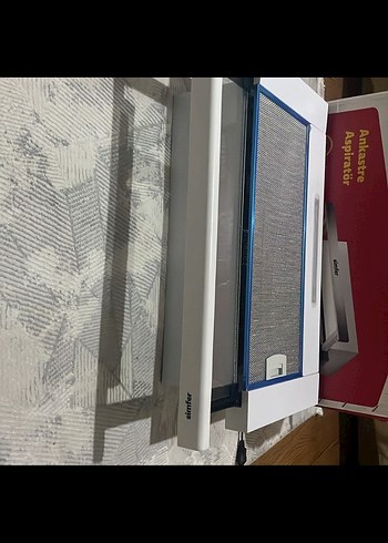 Simfer Ankastre Aspiratör Beyaz sıfır ürün - Görsel 3