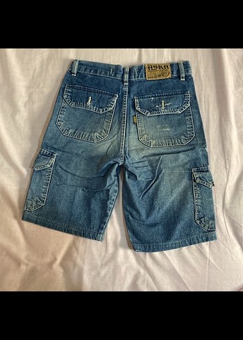 Vintage kargo şort - Görsel 2