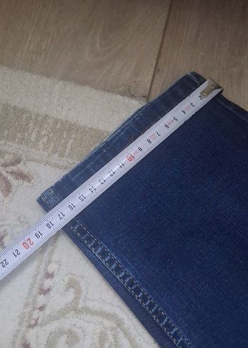 Erkek Lacivert Regular Fit Kot Pantolon 34/34 - Görsel 4