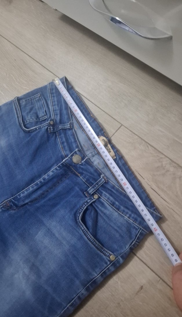 Kadın Mavi Denim Regular Fit Jean 34/34 - Görsel 2