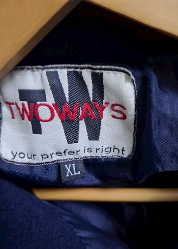 Mavi Parlak Erkek  Fermuarlı kalın şişme mont. sıcak tutar. - Görsel 2