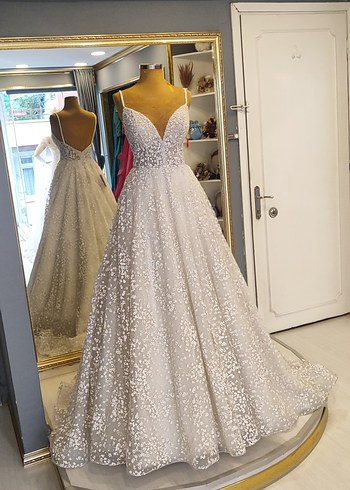 transparan Helenistik gelinlik - Görsel 2