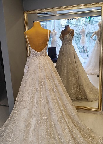 transparan Helenistik gelinlik - Görsel 7