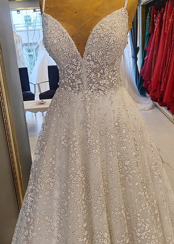 transparan Helenistik gelinlik - Görsel 3