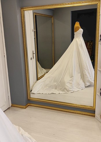 saten gelinlik - Görsel 6