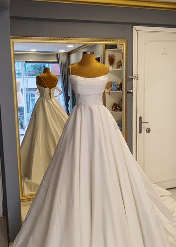 saten gelinlik - Görsel 2