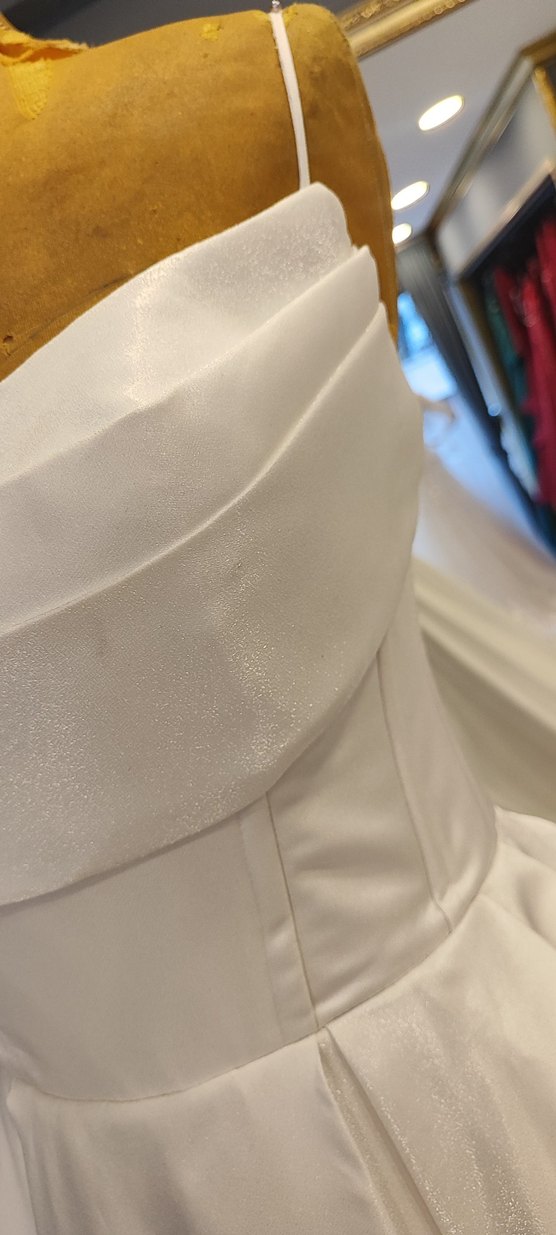 saten gelinlik - Görsel 5