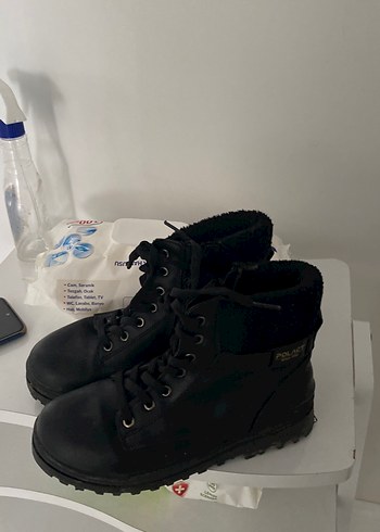 Siyah Erkek Sokak Stili Bot - Görsel 2