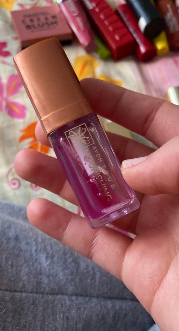 Avon True Mor Şeffaf Parlak Dudak Parlatıcısı - Görsel 2