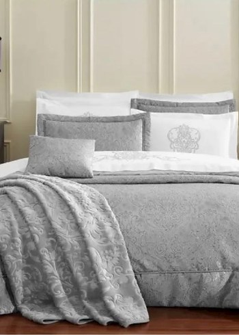 11 parça özdilek julia çeyiz seti
Gri Nakışlı Nevresim Takımı - Görsel 4